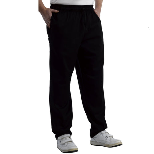 Chefs Black Polycotton Trousers (XS-XXXL)