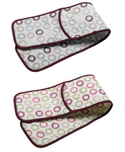 Load image into Gallery viewer, Circles Pattern Quilted Cotton Double Oven Glove (2 Colours)