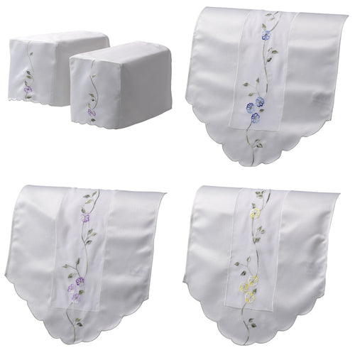 Clematis Floral Chairbacks (3 Colours)