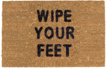 Load image into Gallery viewer, PVC Backed Coir Message Entrance Mat 60cm x 40cm (9 Designs)
