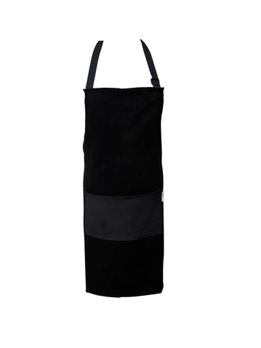 Cord Bib Apron with Pocket & Adjustable Neck 25” x 31”