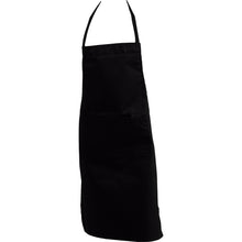 Load image into Gallery viewer, 100% Cotton Full Length Bib Aprons - With Pocket (Various Colours &amp; Quantities)