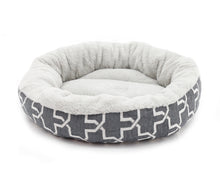 Load image into Gallery viewer, Cat or Small Dog Cuddler Donut Pet Bed (3 Colours)