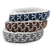 Load image into Gallery viewer, Cat or Small Dog Cuddler Donut Pet Bed (3 Colours)