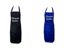Load image into Gallery viewer, Novelty Domestic Goddess Funny Apron (2 Colours)