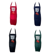 Novelty “Don’t mess with the Chef” BBQ Funny Apron (4 Colours)