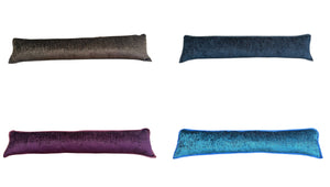 Crushed Velvet Chenille Draught Excluder 3ft (4 Colours)