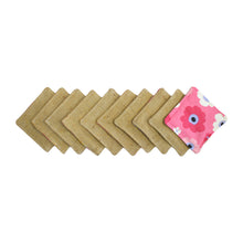Load image into Gallery viewer, Upcycled Cotton &amp; Hessian Scrubber Dishcloths (Mixed Pack of 5 or 10)