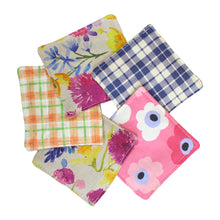 Load image into Gallery viewer, Upcycled Cotton &amp; Hessian Scrubber Dishcloths (Mixed Pack of 5 or 10)