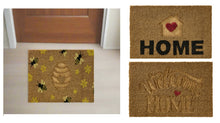 Load image into Gallery viewer, Kentwell Embossed Natural Coir Mat 60cm x 40cm (3 Designs)