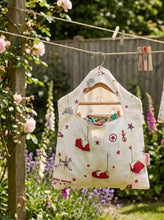 Load image into Gallery viewer, Fun Fairground Cotton Peg Bag (36cm x 30cm)