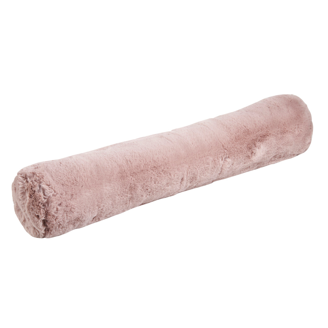 Soft Plush Faux Fur Draught Excluder - 3ft (4 Colours)