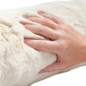 Soft Plush Faux Fur Draught Excluder - 3ft (4 Colours)