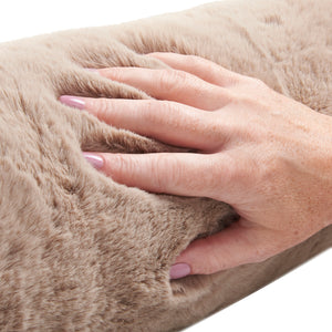 Soft Plush Faux Fur Draught Excluder - 3ft (4 Colours)