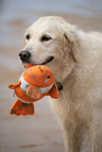 Load image into Gallery viewer, Petface Seriously Strong Plush &amp; Rubber Inner Fish Dog Toy