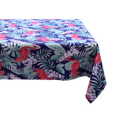 Load image into Gallery viewer, Flamingo Outdoor Tablecloth - Water &amp; Fade Resistant (3 Sizes)