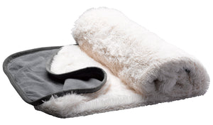 Gor Pets Nordic Soft Fleece & Faux Fur Pet Blanket (Various Colours & Sizes)
