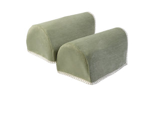 Chenille Rounded Arm Caps or Chair Backs (Various Colours and Sizes)