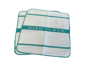 Waffle Cotton Dish Cloths (Various Pack Sizes)