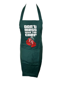 Novelty “Don’t mess with the Chef” Apron (4 Colours)