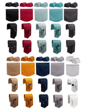 Load image into Gallery viewer, Half Panama Cotton Arm Caps Chair Backs or Sofa Tidy (10 Colours)