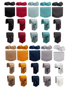 Half Panama Cotton Arm Caps Chair Backs or Sofa Tidy (10 Colours)