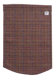 Harris Tweed Check Round Arm Caps or Chair Backs (Various Colours)