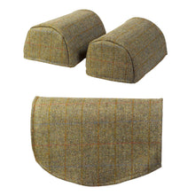 Load image into Gallery viewer, Harris Tweed Herringbone Arm Caps &amp; Chair Backs Set (Various Colours)