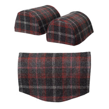 Load image into Gallery viewer, Harris Tweed Check Arm Caps &amp; Chair Backs Set (Various Colours)