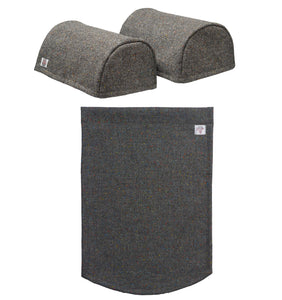 Harris Tweed Speckled Arm Caps & Chair Backs Set (3 Colours)