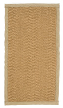 Load image into Gallery viewer, Natural Herringbone Weave Coir Rug or Runner with Coloured Border (7 Colours)