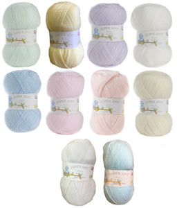 James Brett Baby 4ply Knitting Yarn 100g (Various Colours)