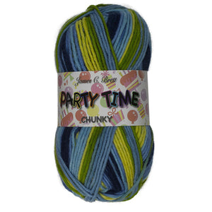 James Brett Party Time Chunky Yarn 100g Ball (Various Shades)