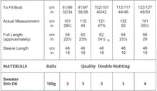 Load image into Gallery viewer, James Brett Knitting Pattern Double Knit Women’s Sweaters (JB901)