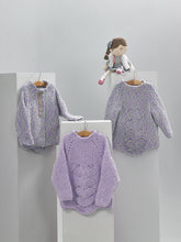 Load image into Gallery viewer, James Brett Intermediate Knitting Pattern Baby Detailed Sweater &amp; Cardigans (JB889)