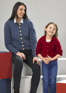 James Brett Double Knit Knitting Pattern Ladies & Girls Matching Cardigan (JB895)