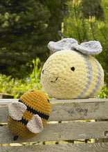 Load image into Gallery viewer, James Brett Chunky Crochet Pattern – Bonnie &amp; Bruce Bumble Bees (JB936)