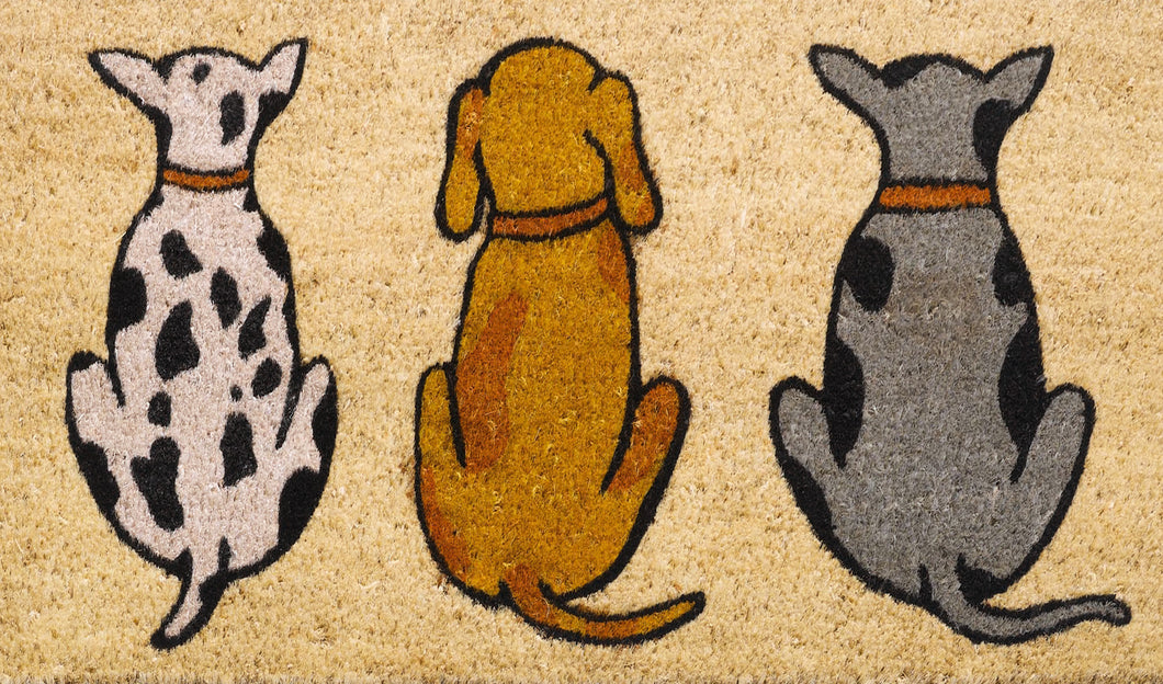 Kentwell Printed Animal Design Coir Mat 75cm x 45cm (Cats or Dogs)