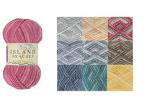 Load image into Gallery viewer, King Cole Island Beaches DK Acrylic Mix Yarn 100g Ball (9 Shades)