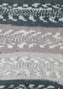 King Cole Nordic Chunky Self Patterning Fair Isle Yarn 150g (12 Shades)