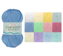 Load image into Gallery viewer, King Cole Paradise Beaches DK Knitting Yarn 100g (12 Shades)