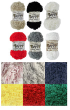 Load image into Gallery viewer, King Cole Tufty Super Chunky Knitting Yarn 100% Polyester Soft Wool 1 2 or 4 x 200g (Various Shades)