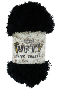 King Cole Tufty Super Chunky Knitting Yarn 100% Polyester Soft Wool 1 2 or 4 x 200g (Various Shades)