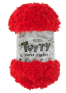 King Cole Tufty Super Chunky Knitting Yarn 100% Polyester Soft Wool 1 2 or 4 x 200g (Various Shades)