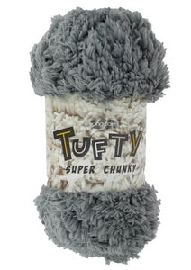 King Cole Tufty Super Chunky Knitting Yarn 100% Polyester Soft Wool 1 2 or 4 x 200g (Various Shades)