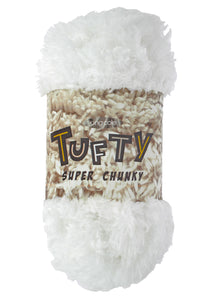King Cole Tufty Super Chunky Knitting Yarn 100% Polyester Soft Wool 1 2 or 4 x 200g (Various Shades)