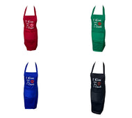 Novelty “I Kiss Better Than I Cook” BBQ Funny Apron (4 Colours)