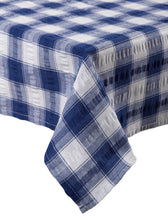 Load image into Gallery viewer, Kitchen Trends Seersucker Check Tablecloth (4 Colours)