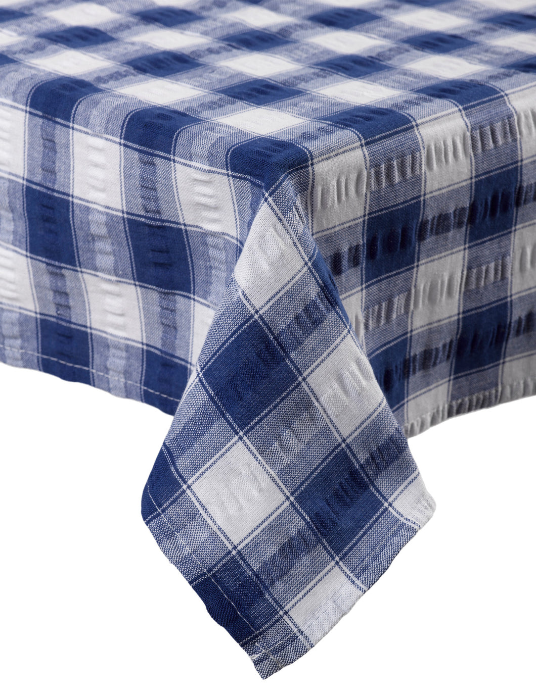 Kitchen Trends Seersucker Check Tablecloth (4 Colours)