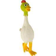 Large Squeaky Latex Standing Chicken Toy